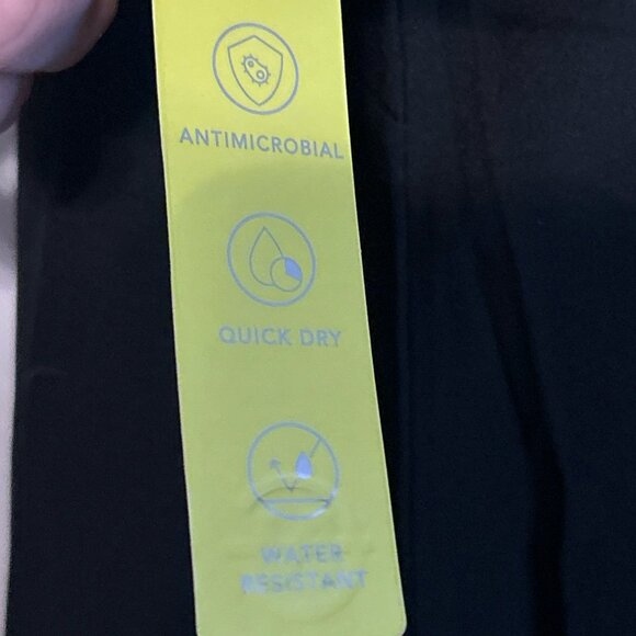 Nautica Competition Dress Small Black Sleeveless Attached Shorts NWT Retail $69 - Picture 11 of 11